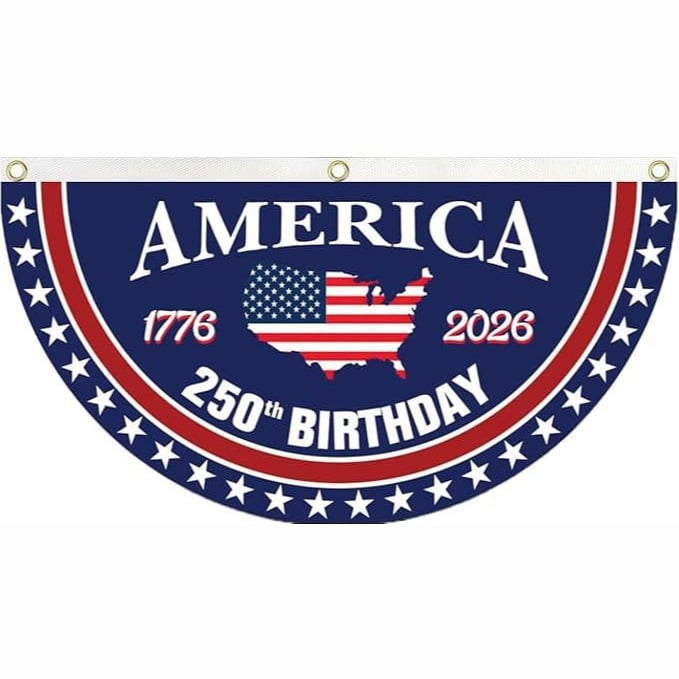 100% Veteran Owned / Handcrafted in USA-250th Anniversary Banners