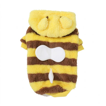 Pet Little Bee Winter Hoodie