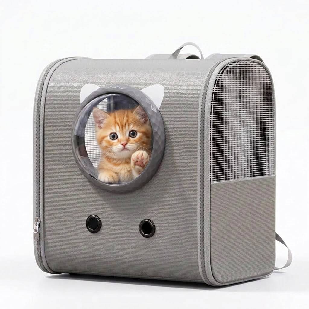 Large Capacity Space Capsule Pet Backpack