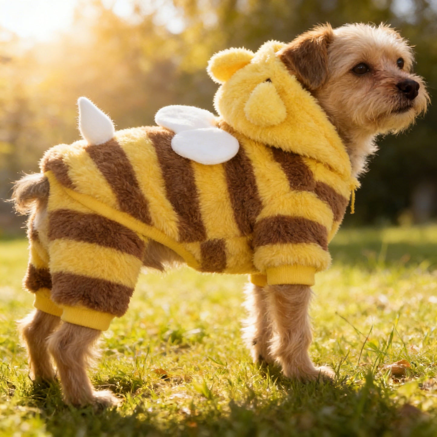 Pet Little Bee Winter Hoodie