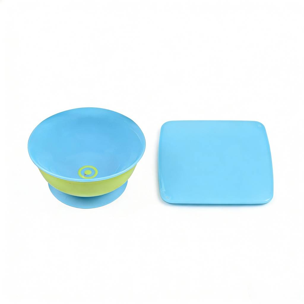 Pet Non-Slip Slow Feeder Bowl &amp; Spill-Proof Silicone Placemat Series