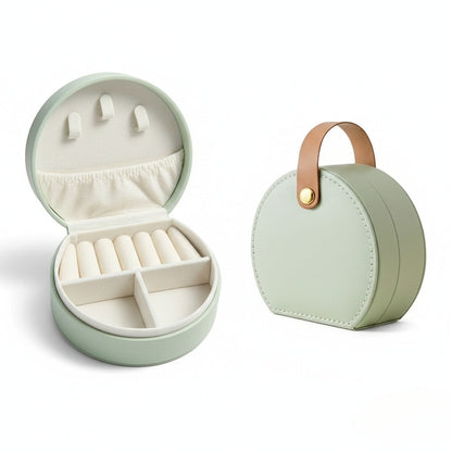 Portable Semicircle Jewelry Box